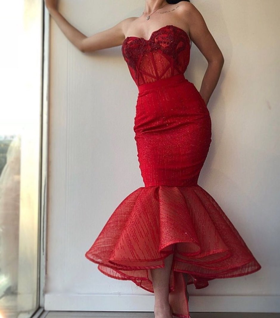 Платье из пинтереста красивые красные очень закрытое