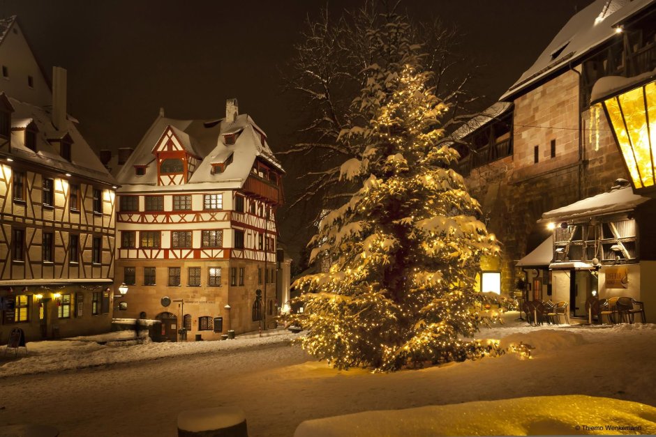 Немецкий городок зимой