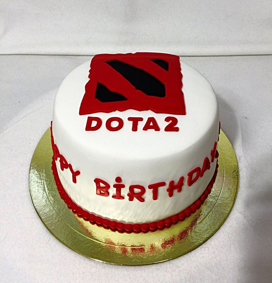 Торт в стиле Dota 2