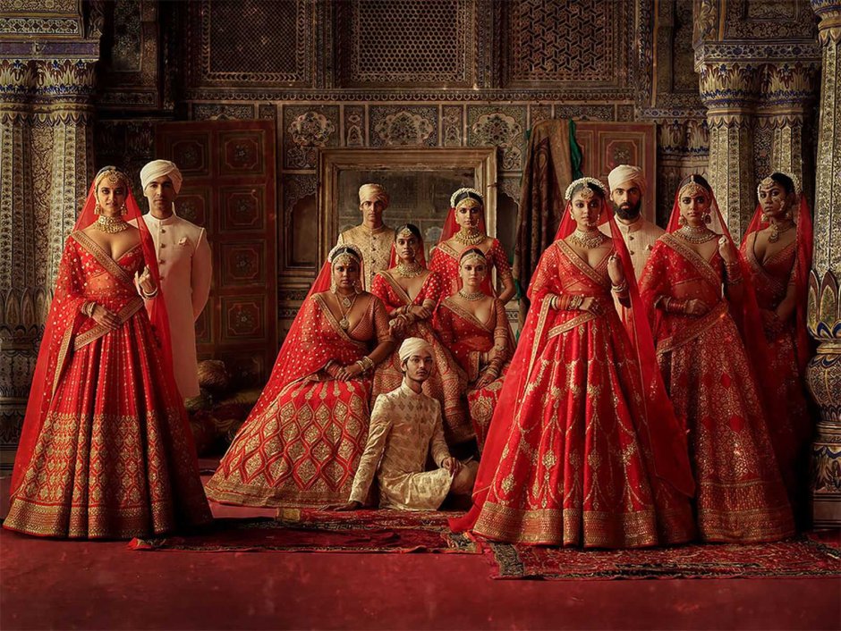 Свадебная индийская мода