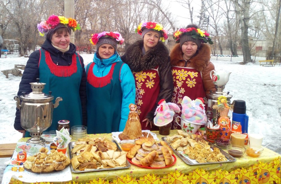 Традиционные русские блюда на Масленицу