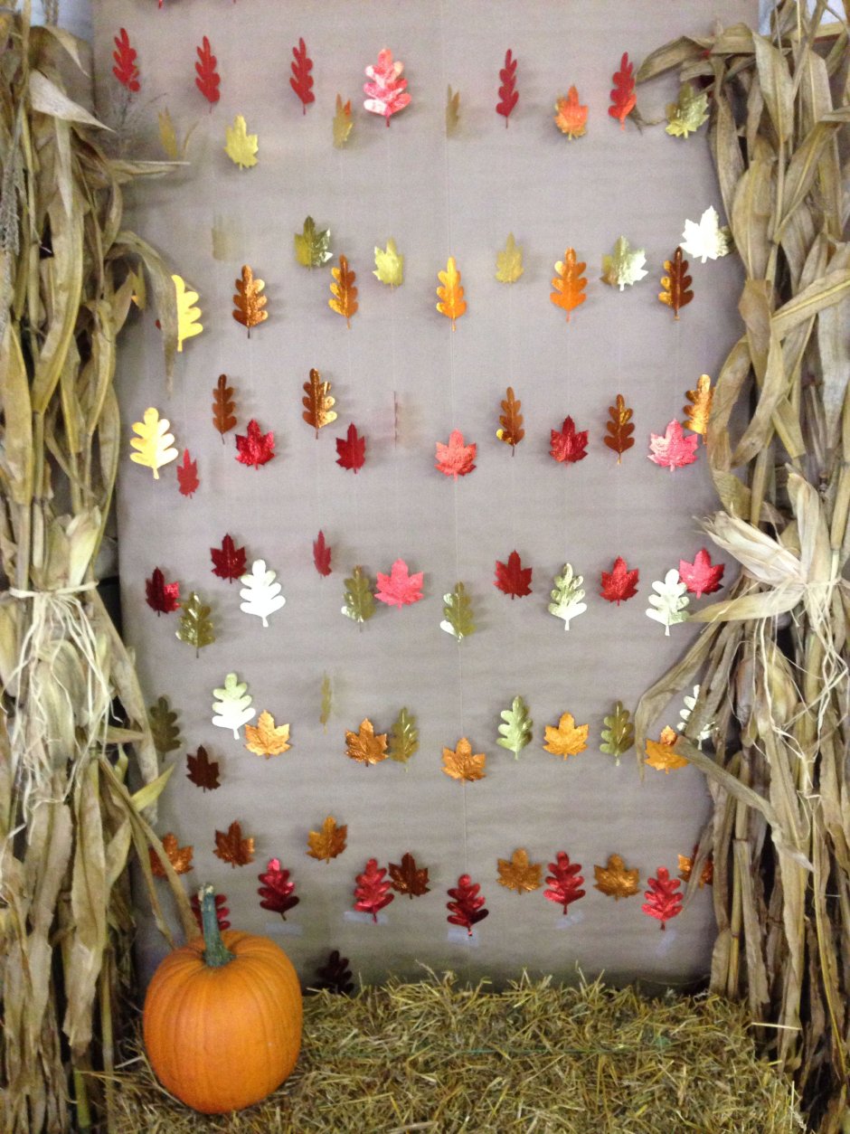 Осенние декорации для детского сада