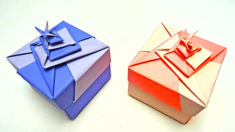 Оригинальные подарки оригами