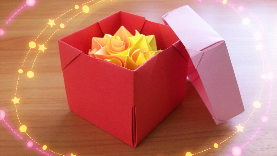 Origami Diamond Box