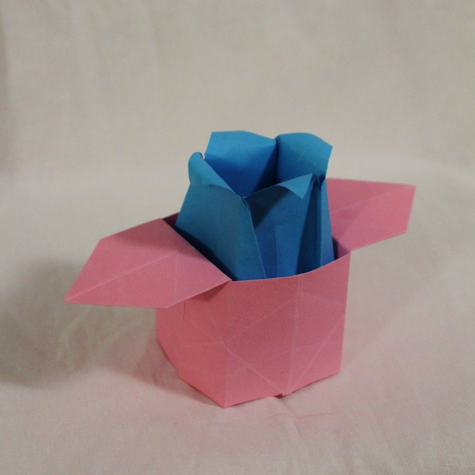 Конверт для букета оригами