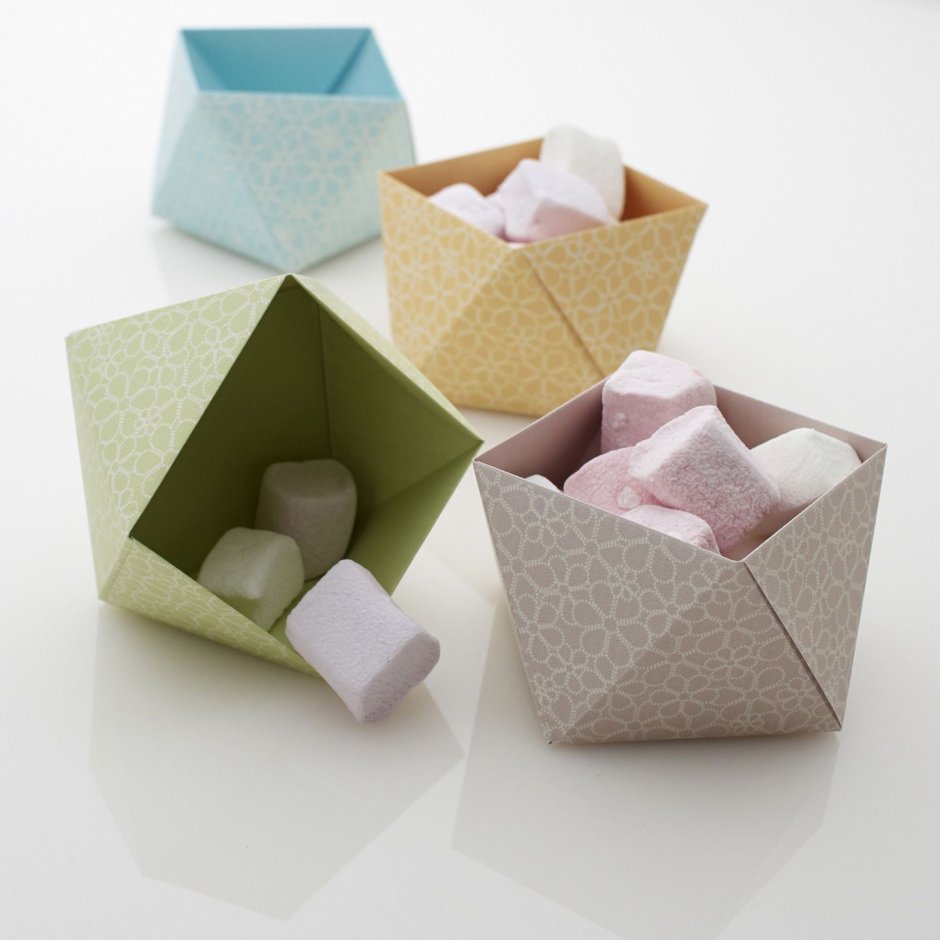 Подарок оригами для подружки