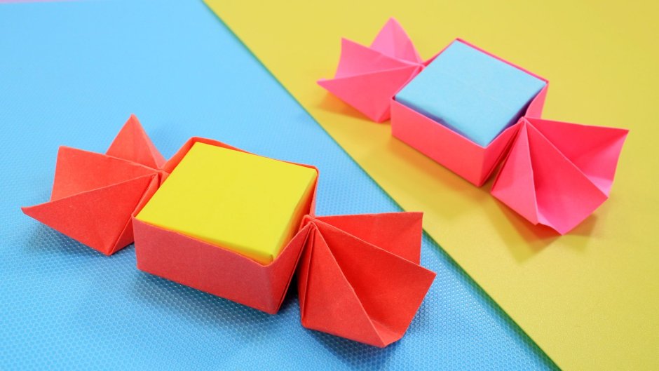 Оригами подарок для бабушки