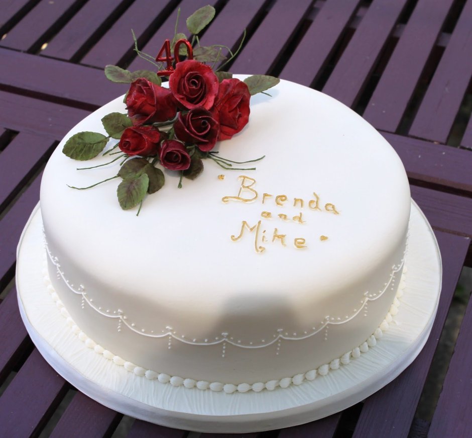Торт на день свадьбы