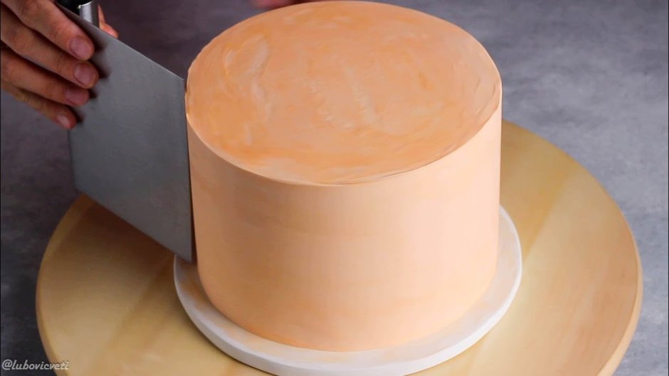 Текстурное покрытие торта