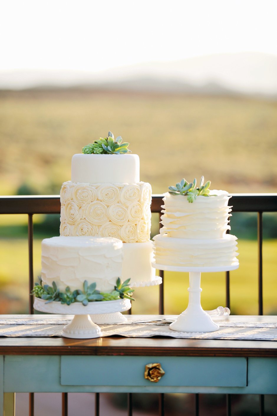 Свадебные торты трио