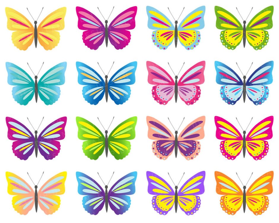 Вафельная картинка девушка с бабочками