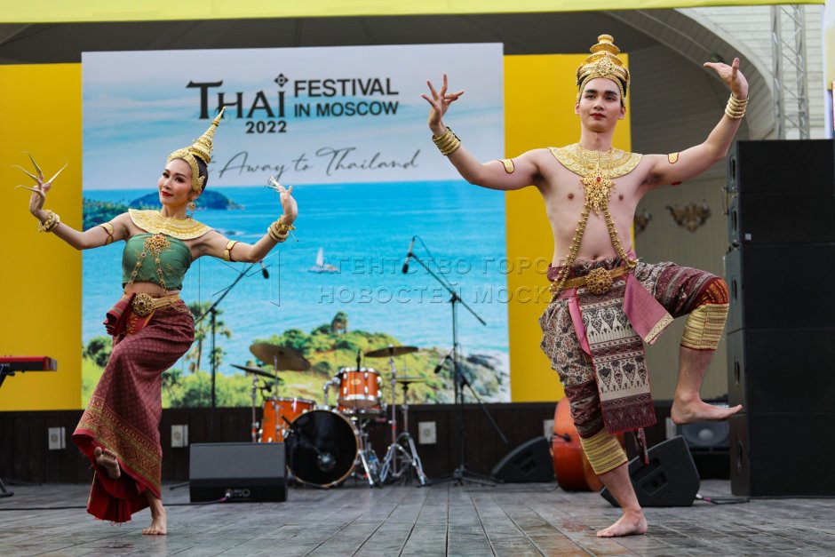Тайский фестиваль в Москве 2022 сад Эрмитаж