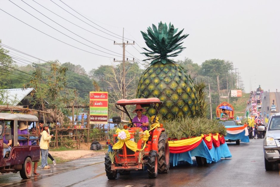Лампанг фестиваль ананаса