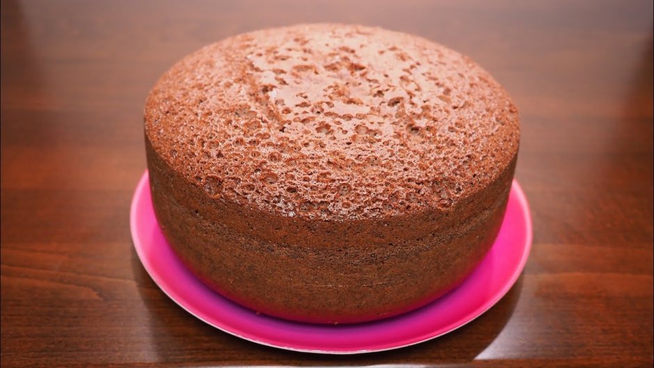 Шоколадный бисквит для торта в мультиварке