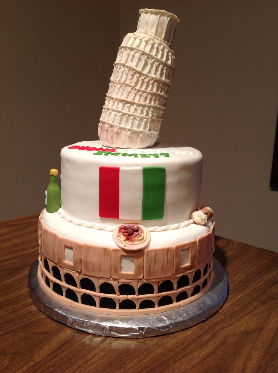 Торт в итальянском стиле