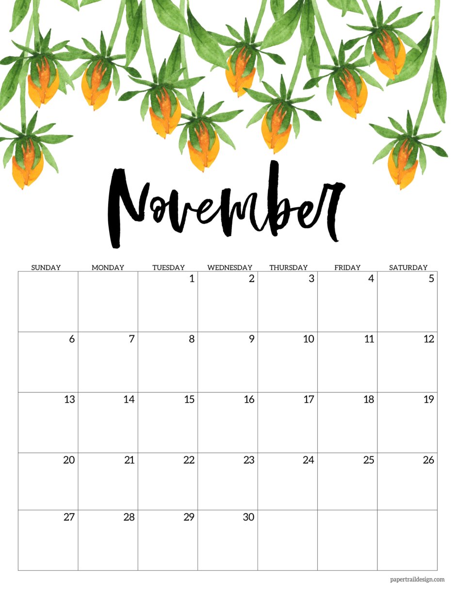 Календарь ноябрь 2021