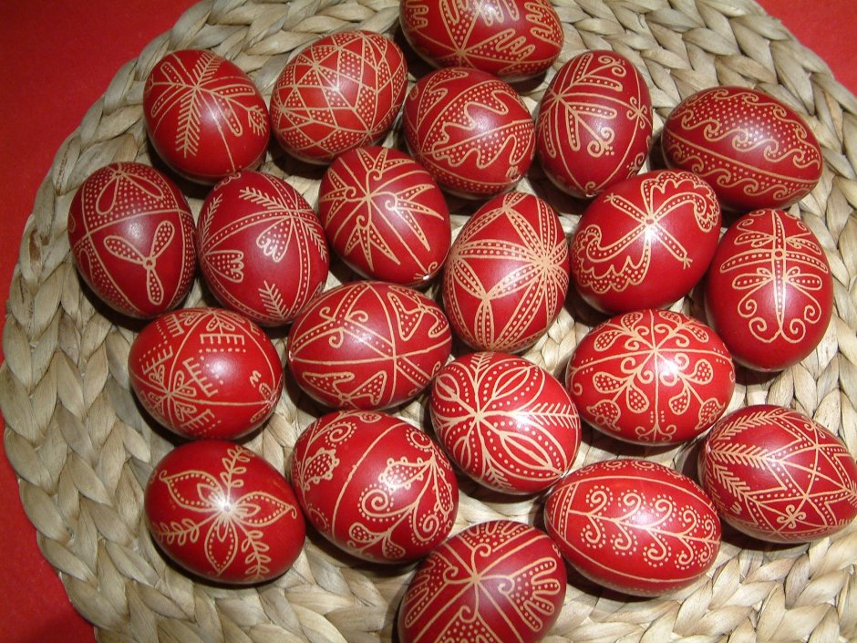 Венгерские пасхальные яйца