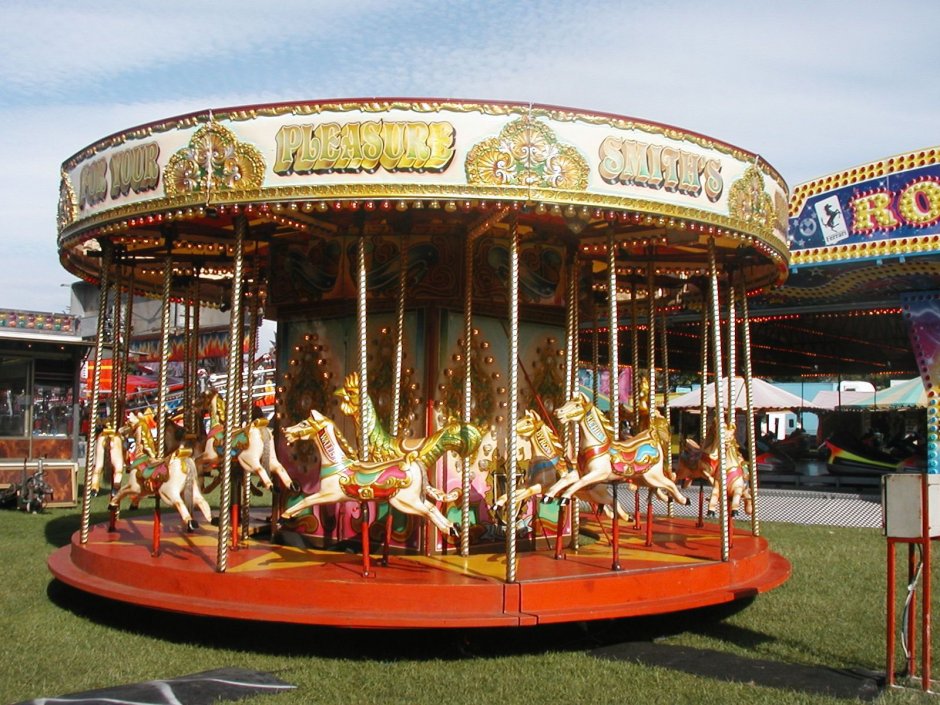 Funfair Merry go Round Carousel
