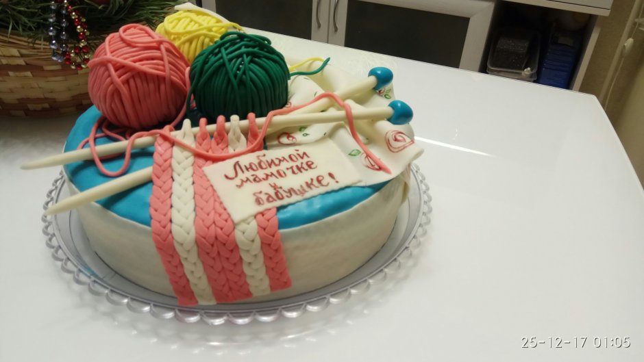 Торт для бабушки спортсменки на день рождения