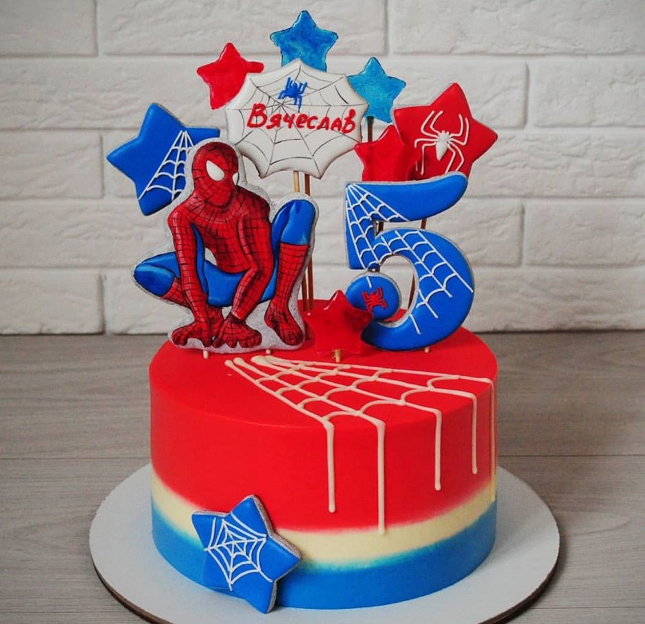 Spider man Cake