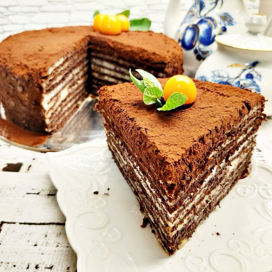 Испанский медовик шоколадный торт