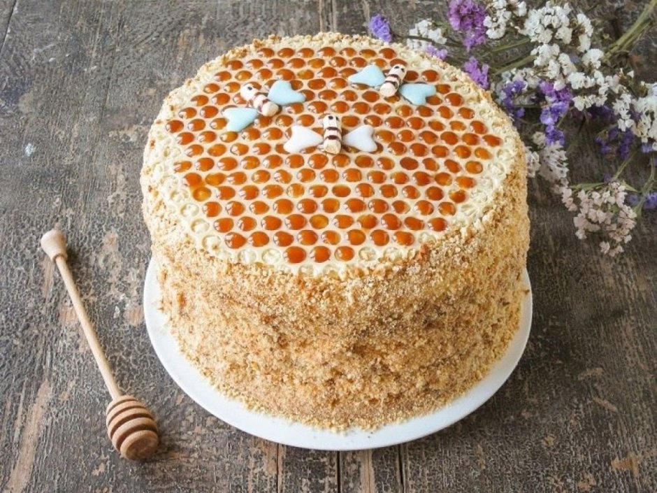 Agava торт медовый Пчелка