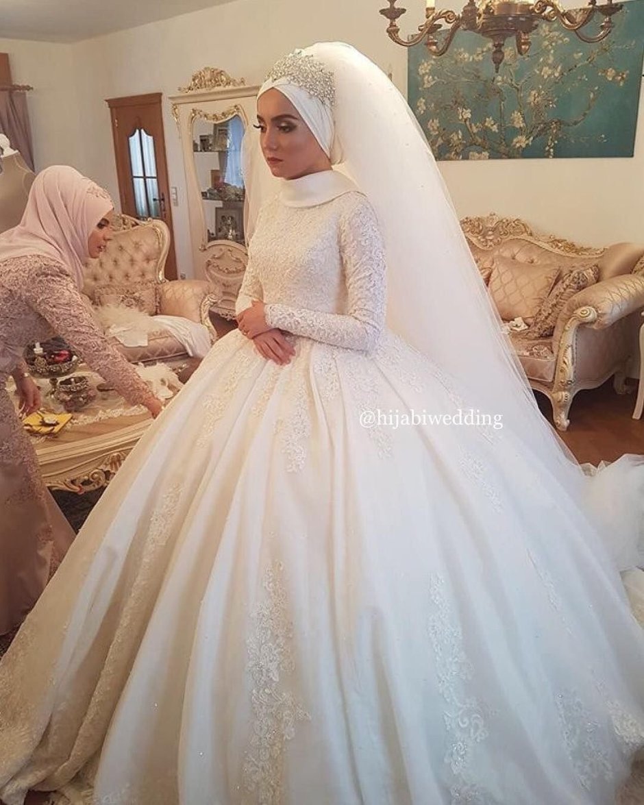 Чеченские Свадебные платья для мусульманок