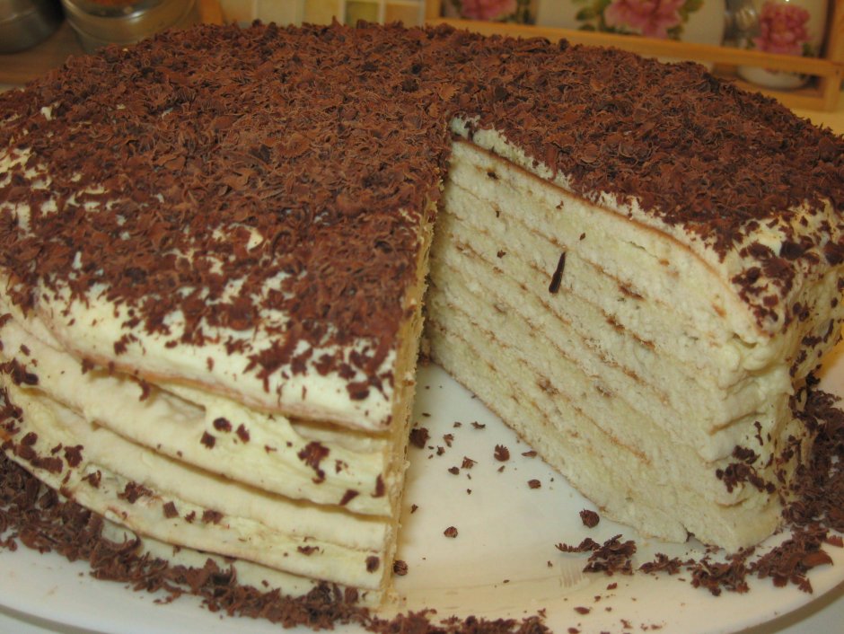 Блинный торт Крепвиль