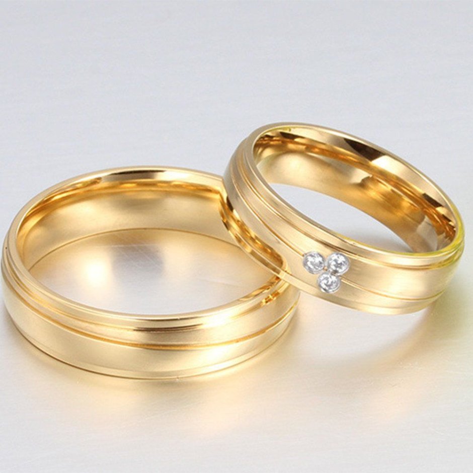 Свадебные кольца парные