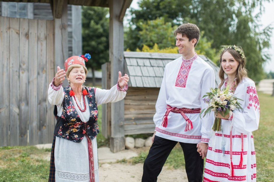 Свадебный наряд белорусов