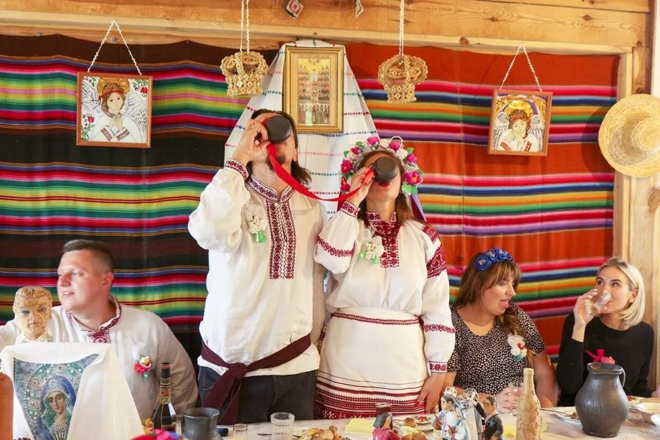 Белорусская свадьба Сваты