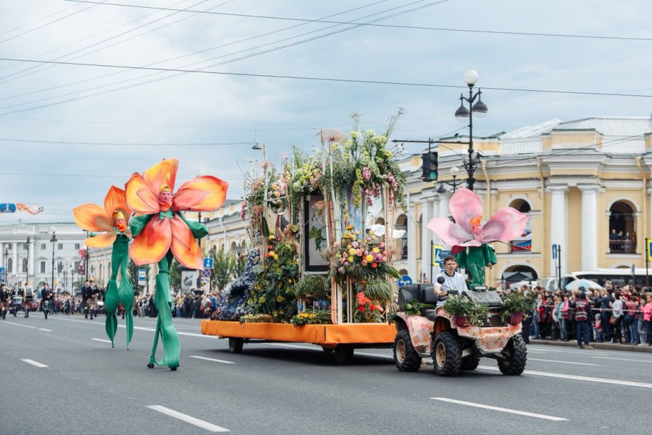 Фестиваль цветов в Санкт-Петербурге 2021