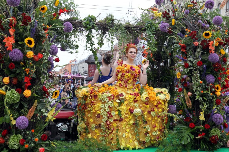 Фестиваль цветов в Питере
