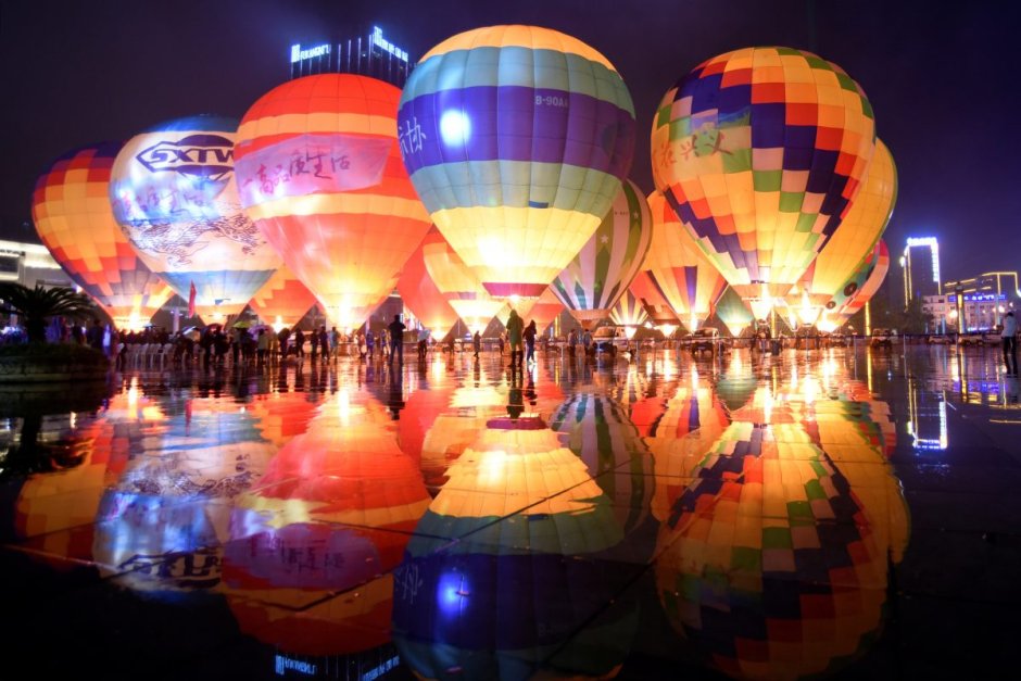 Воздушные шары в Китае