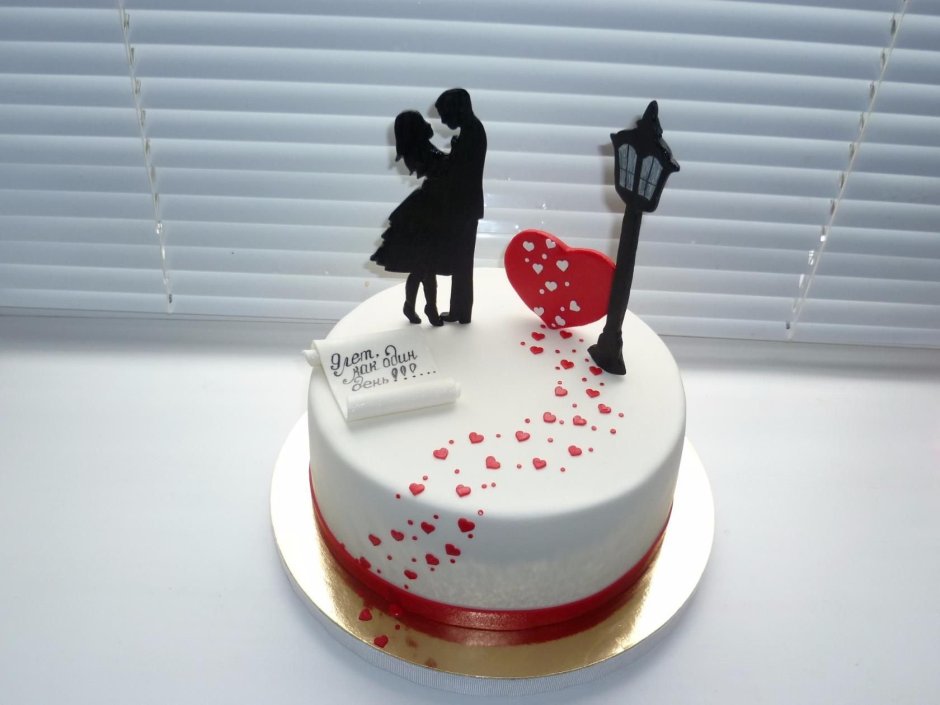 Торт на годовщину свадьбы 10