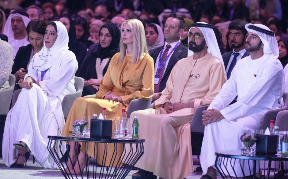 Иванка Трамп и принц арабских Эмиратов