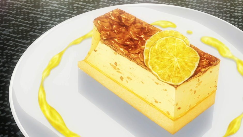 Расписной торт из крема лимоны