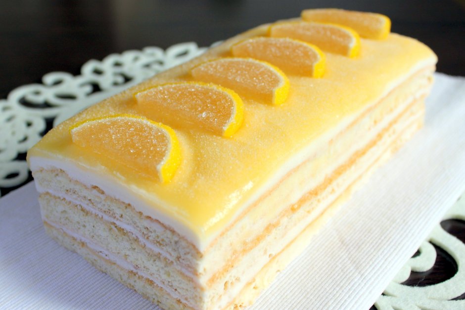Армянский лимонный торт