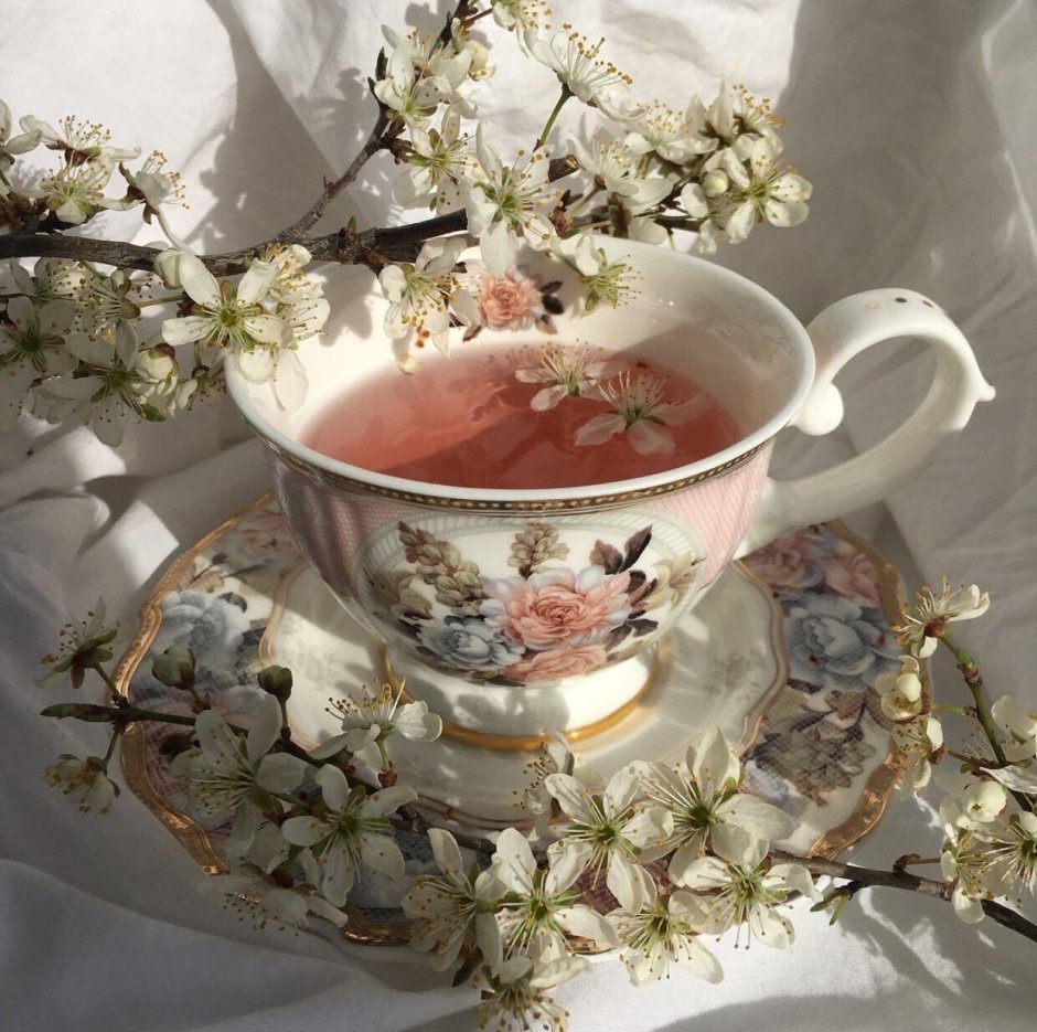 Цветочный чай Эстетика