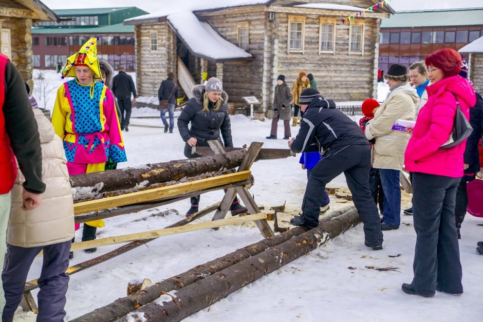 Широкая Масленица в парке Этномир