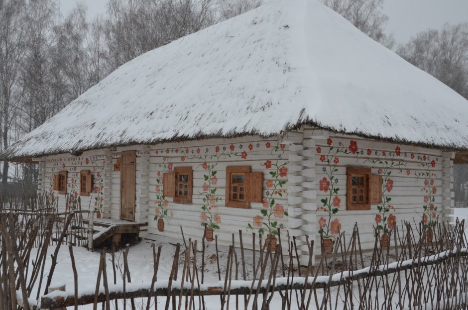 Этномир Калужская область фото зимой