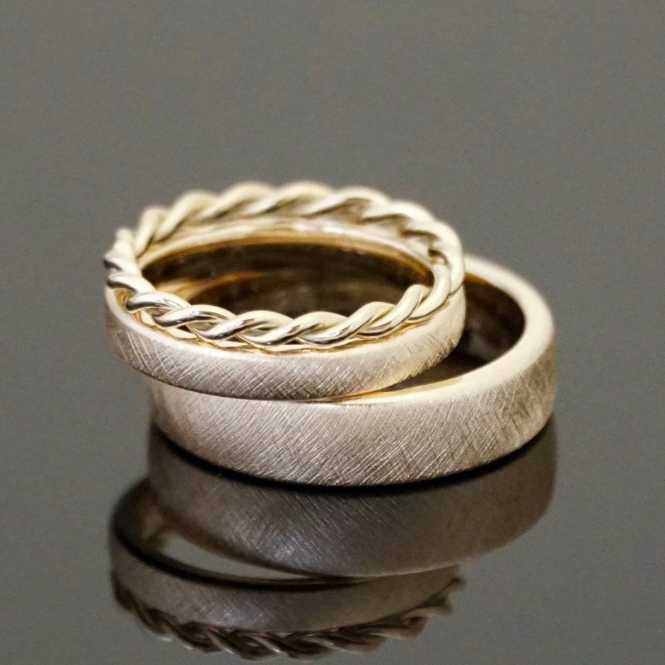 Необычные Свадебные кольца