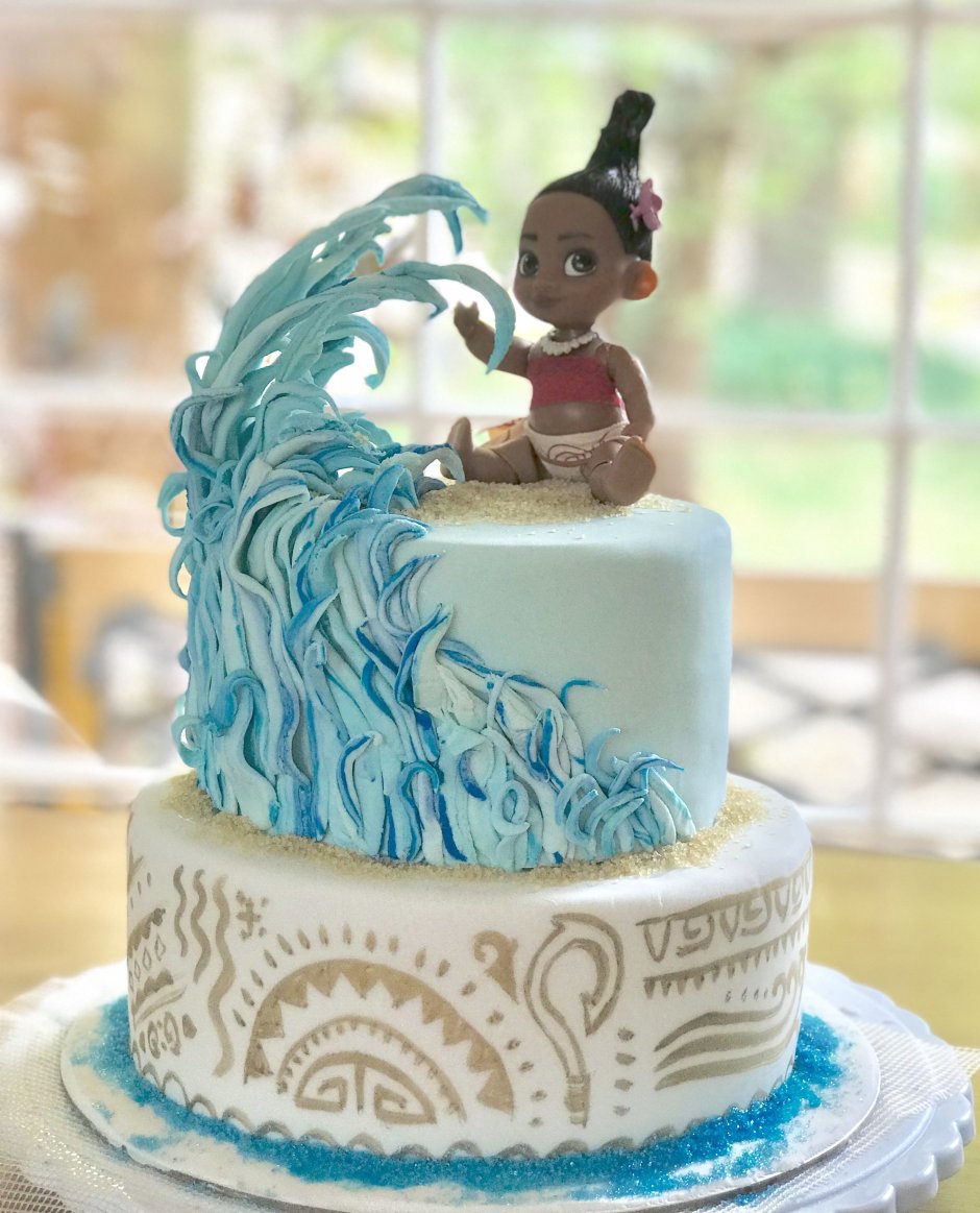 Торт для девочки 10 лет на день рождения Моана