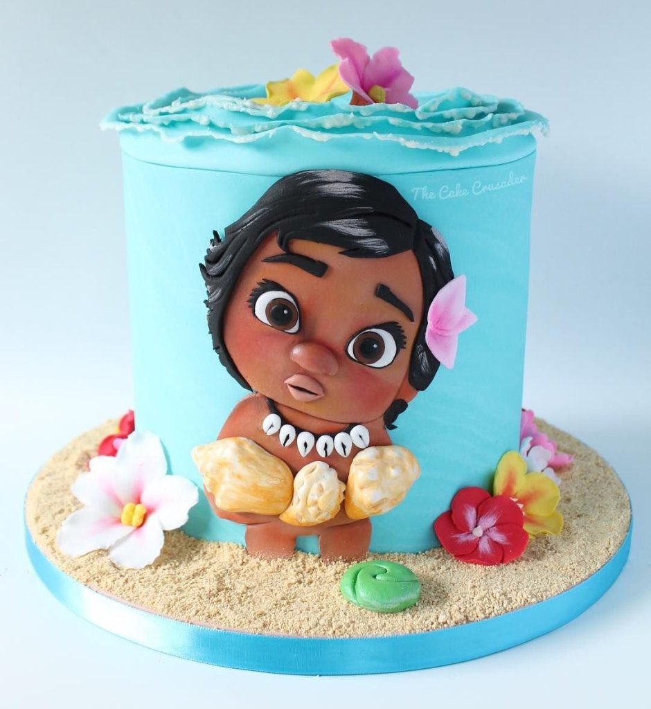 Moana Cake Design images (Moana Birthday Cake ideas)