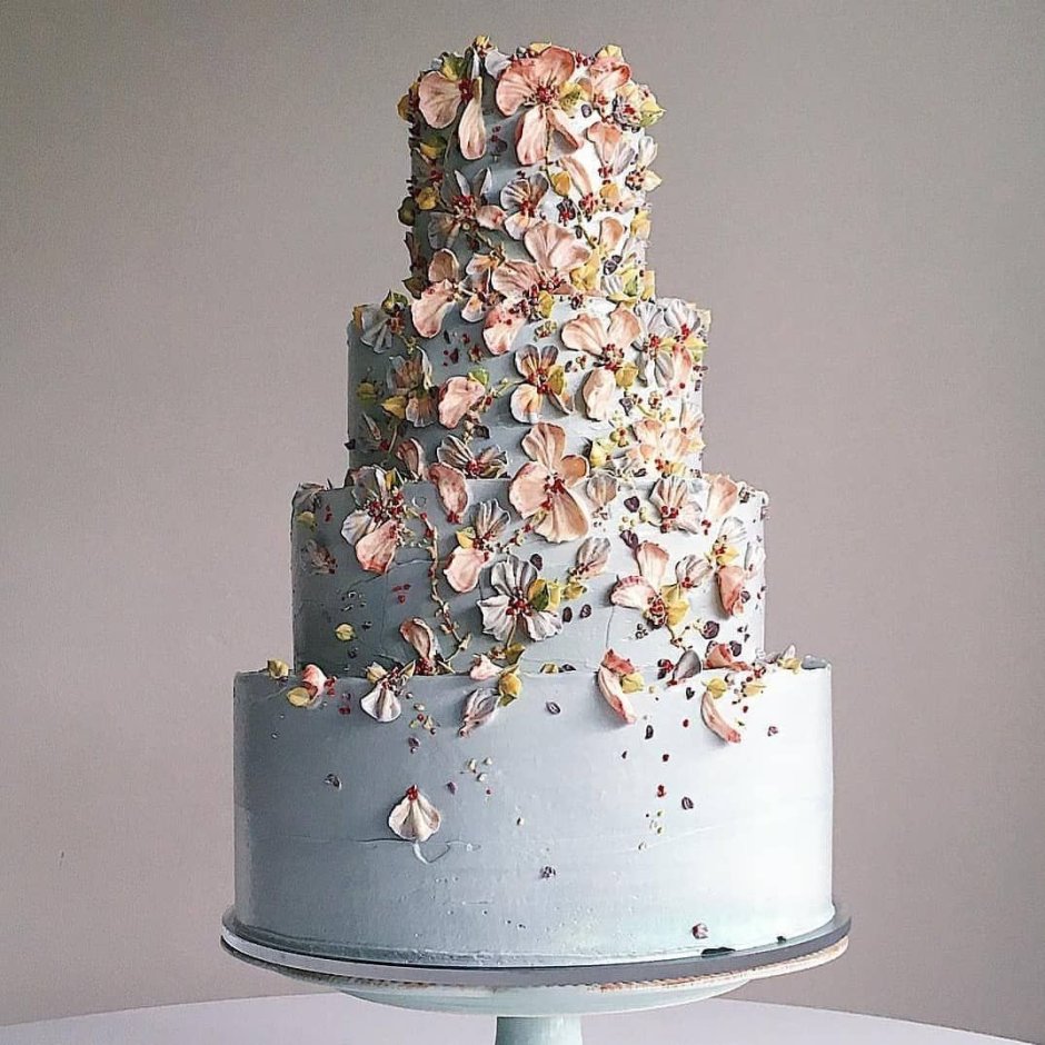Торт на свадьбу с кубами