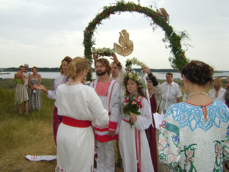 Языческие свадьбы славян