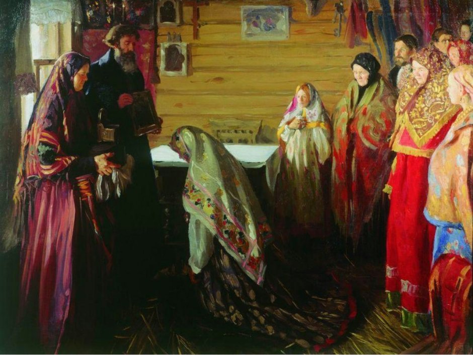 Иван Куликов старинный обряд благословения невесты в городе Муроме