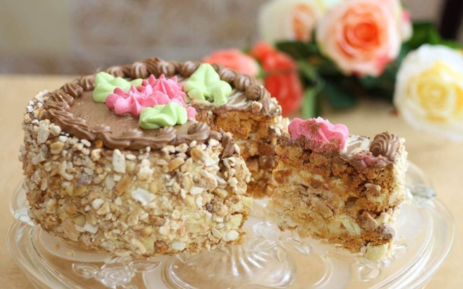 Киевский торт фирмы бисквит