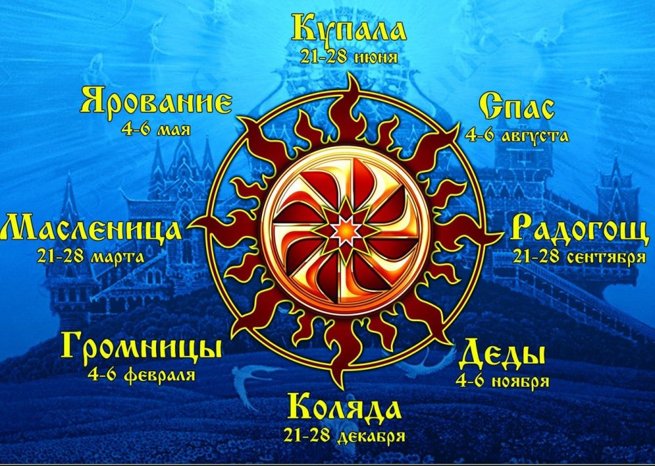 Славянские календарные праздники