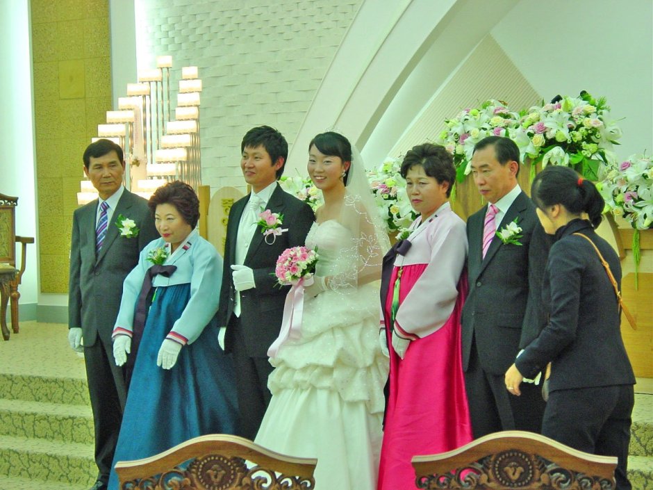 Бракосочетание в Корее
